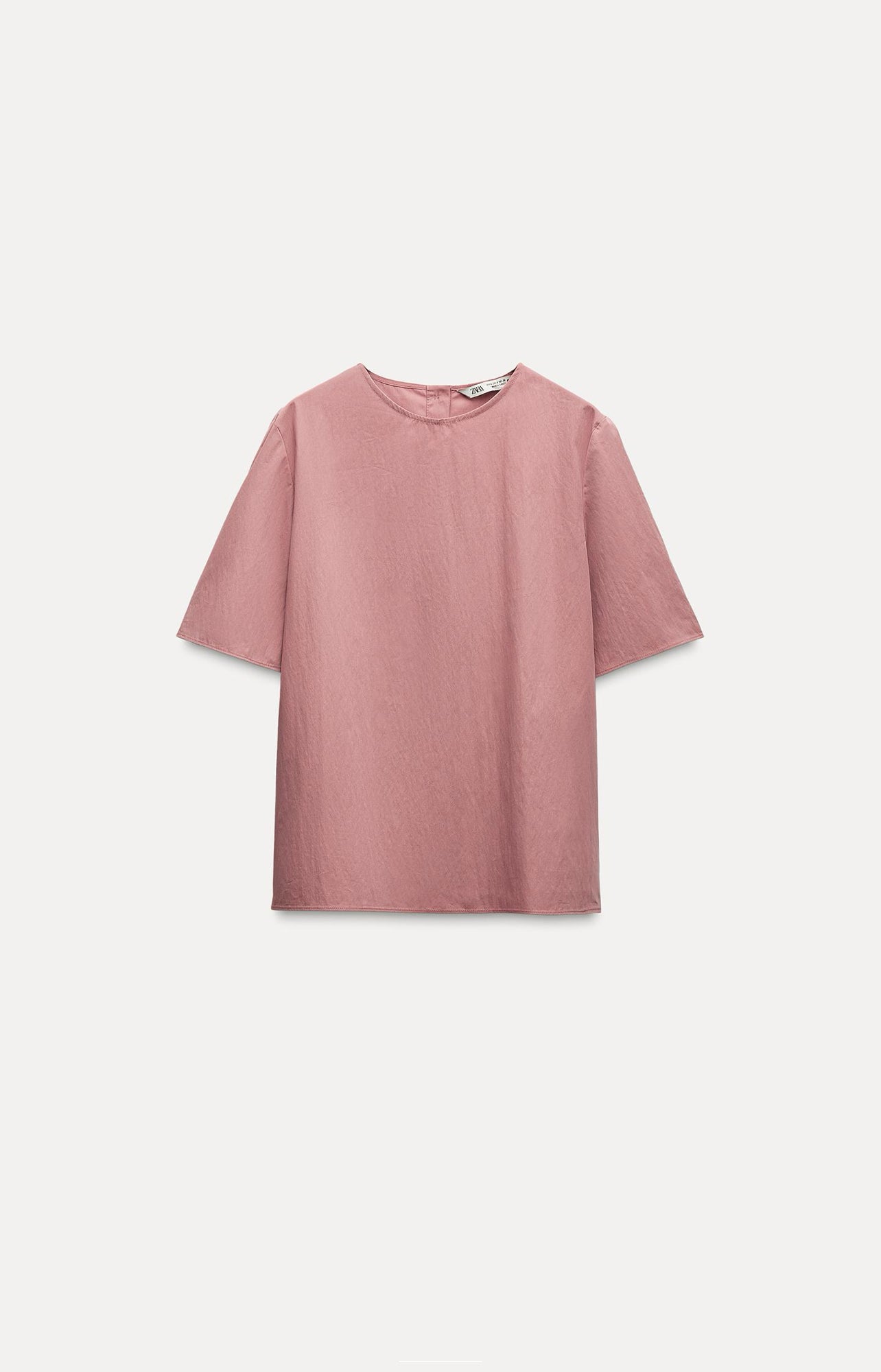 ZARA Short Sleeve Top ZW Collection