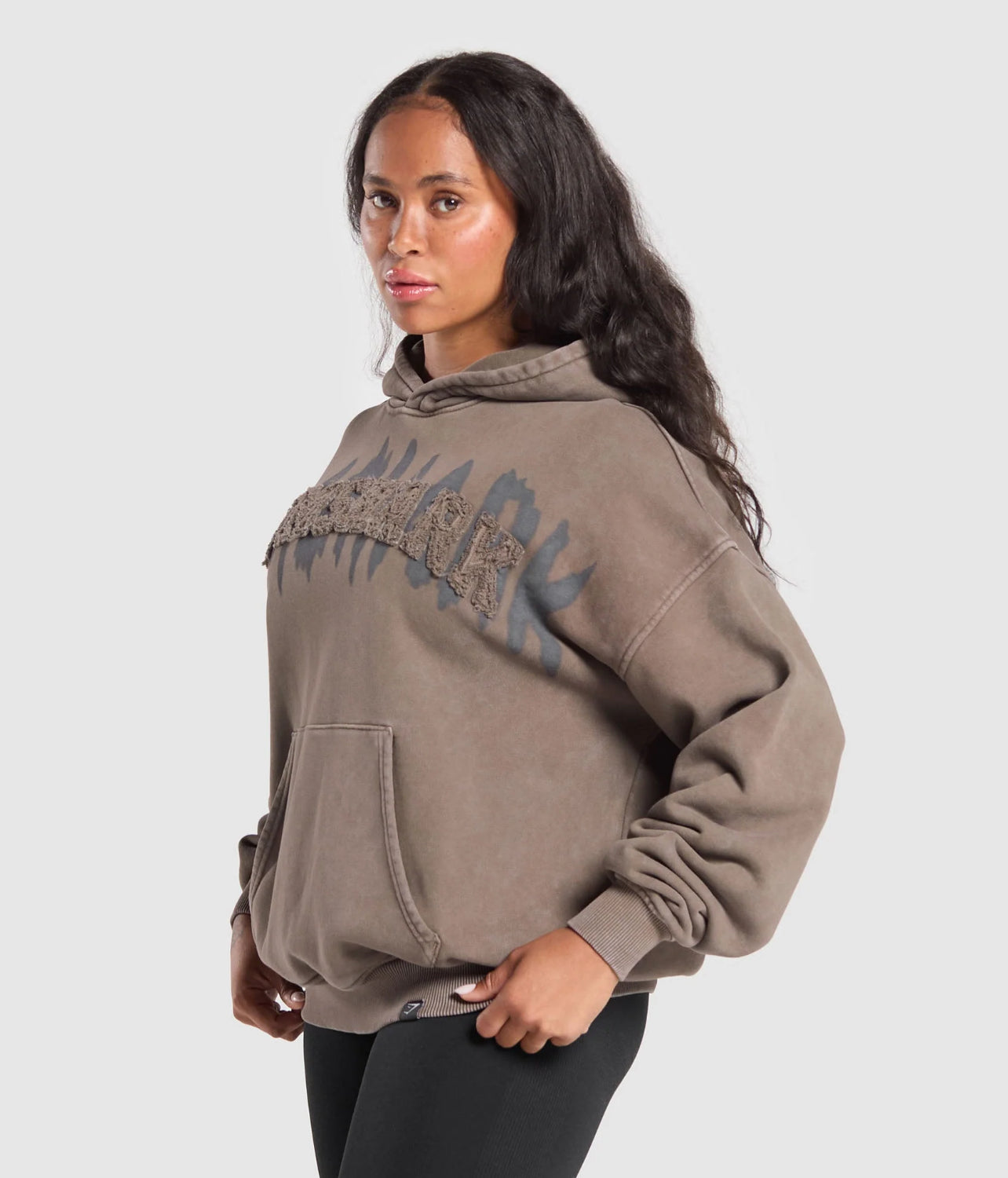 GYMSHARK Grunge Oversized Hoodie