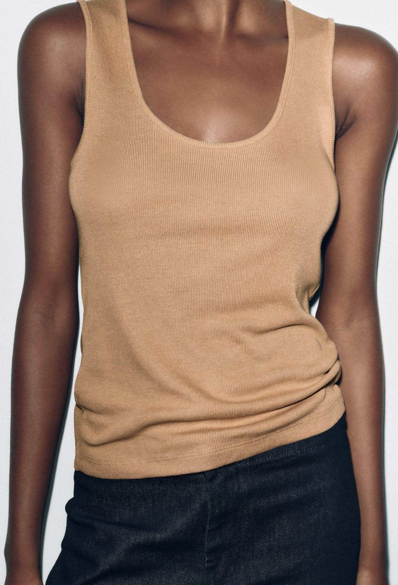 ZARA Ribbed Tank Top