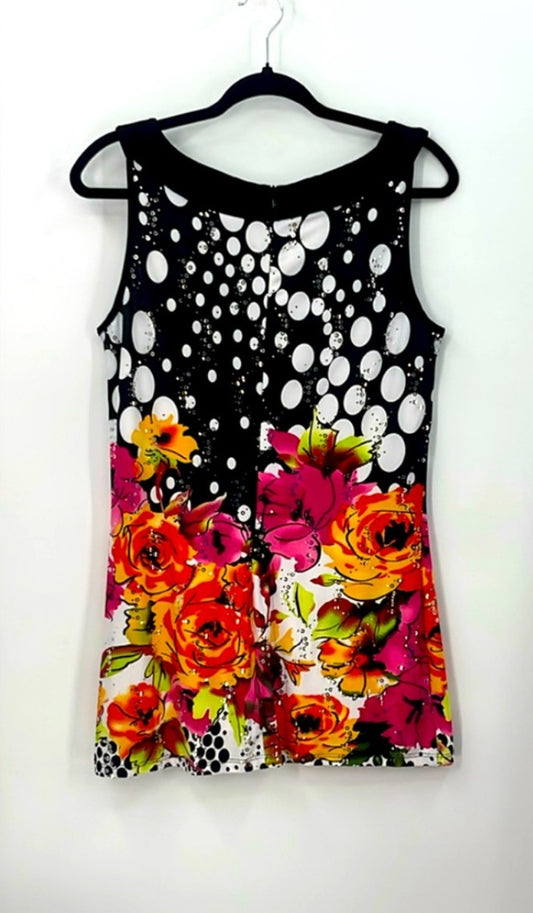 FRANK LYMAN Floral Print Top