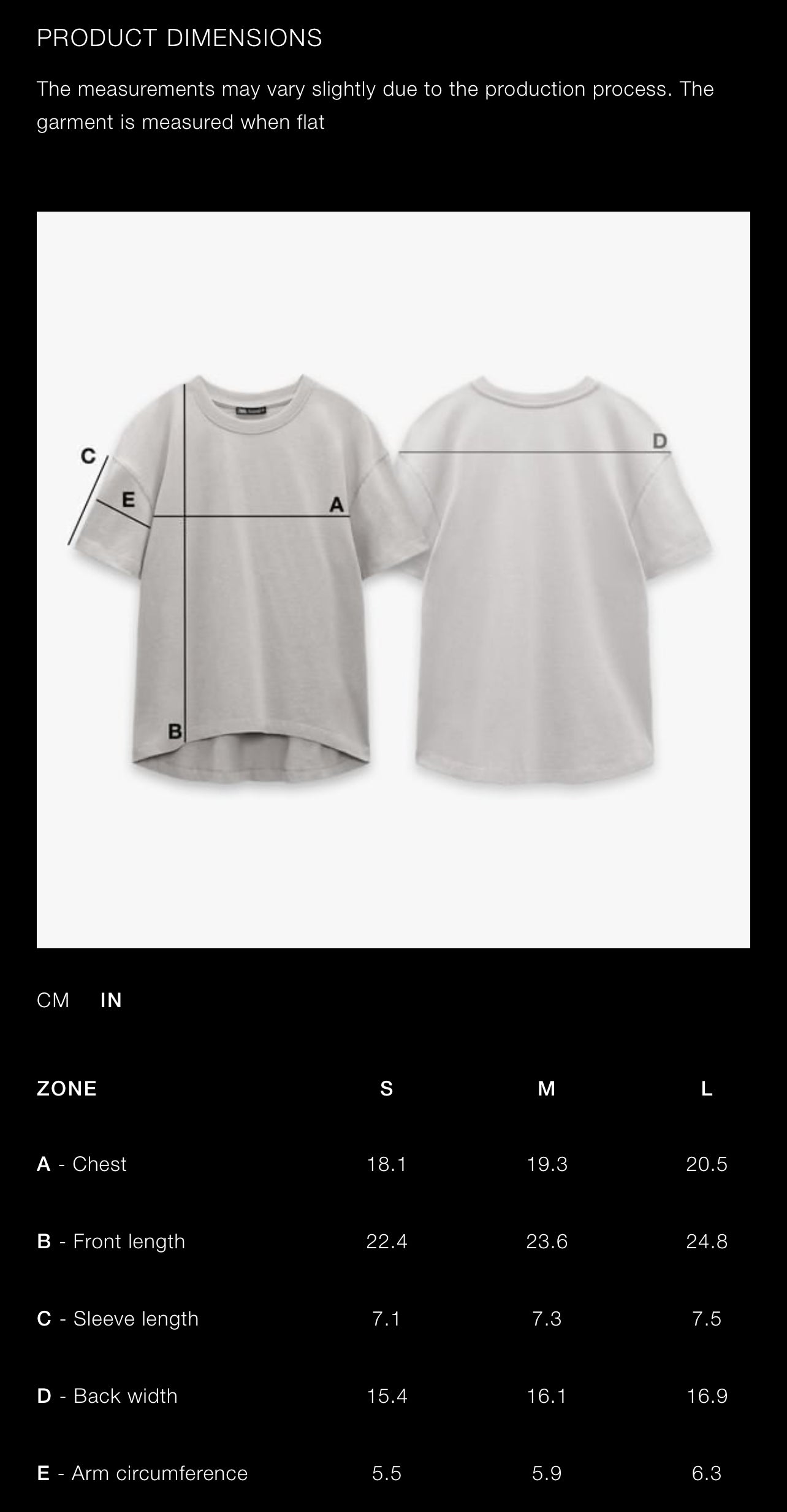 Zara X David Bowie T-Shirt
