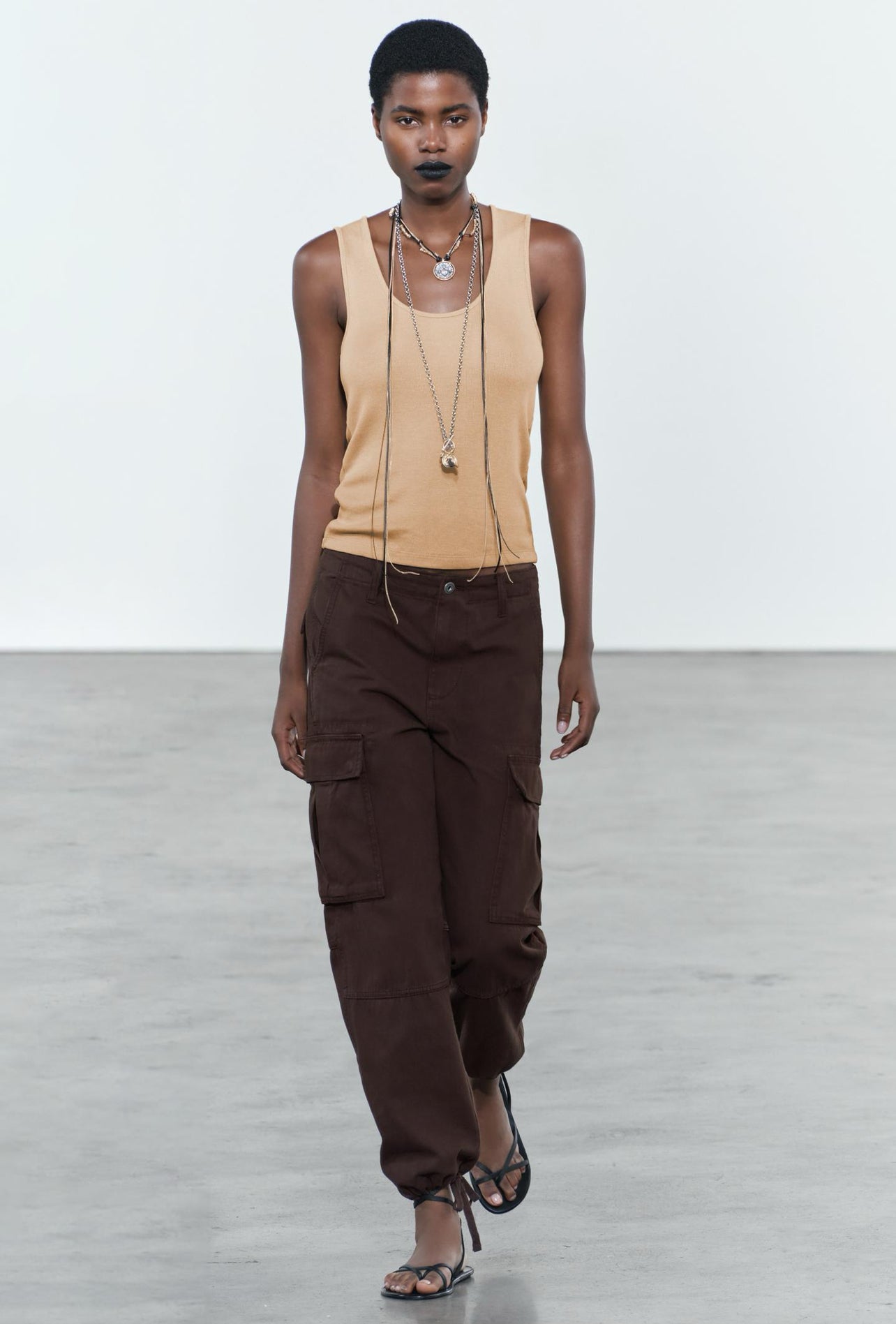 ZARA Ribbed Tank Top