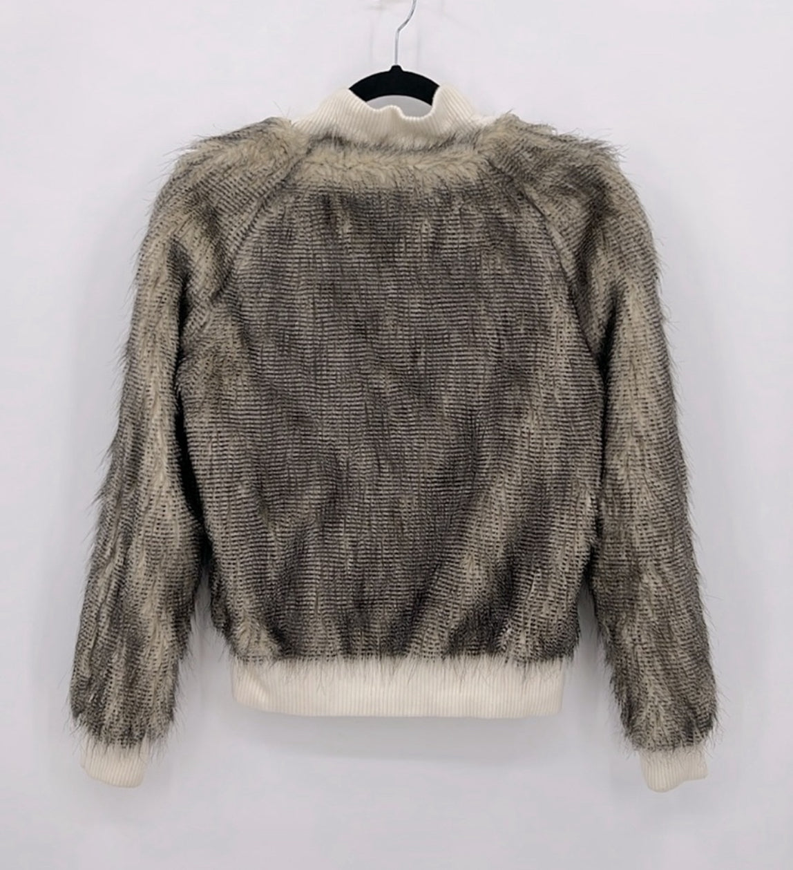 Vertigo Faux Fur Bomber