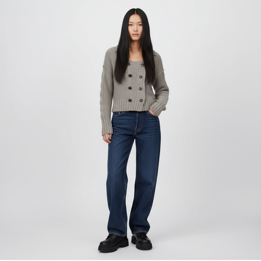 Free People Wool Blend Sweater