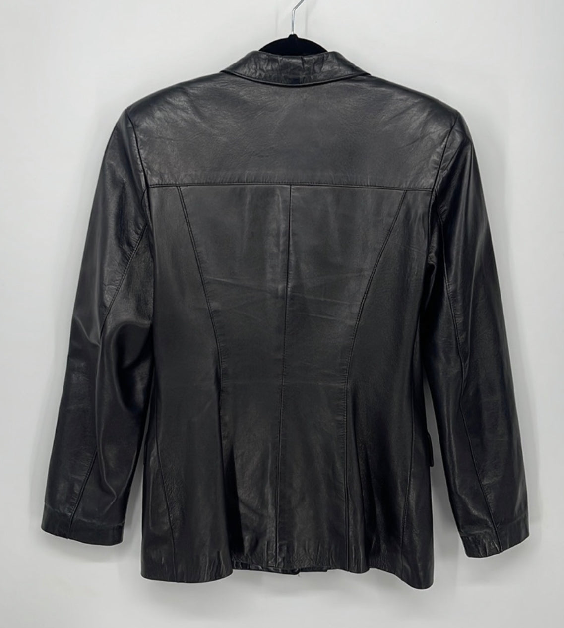 veste en cuir Danier vintage