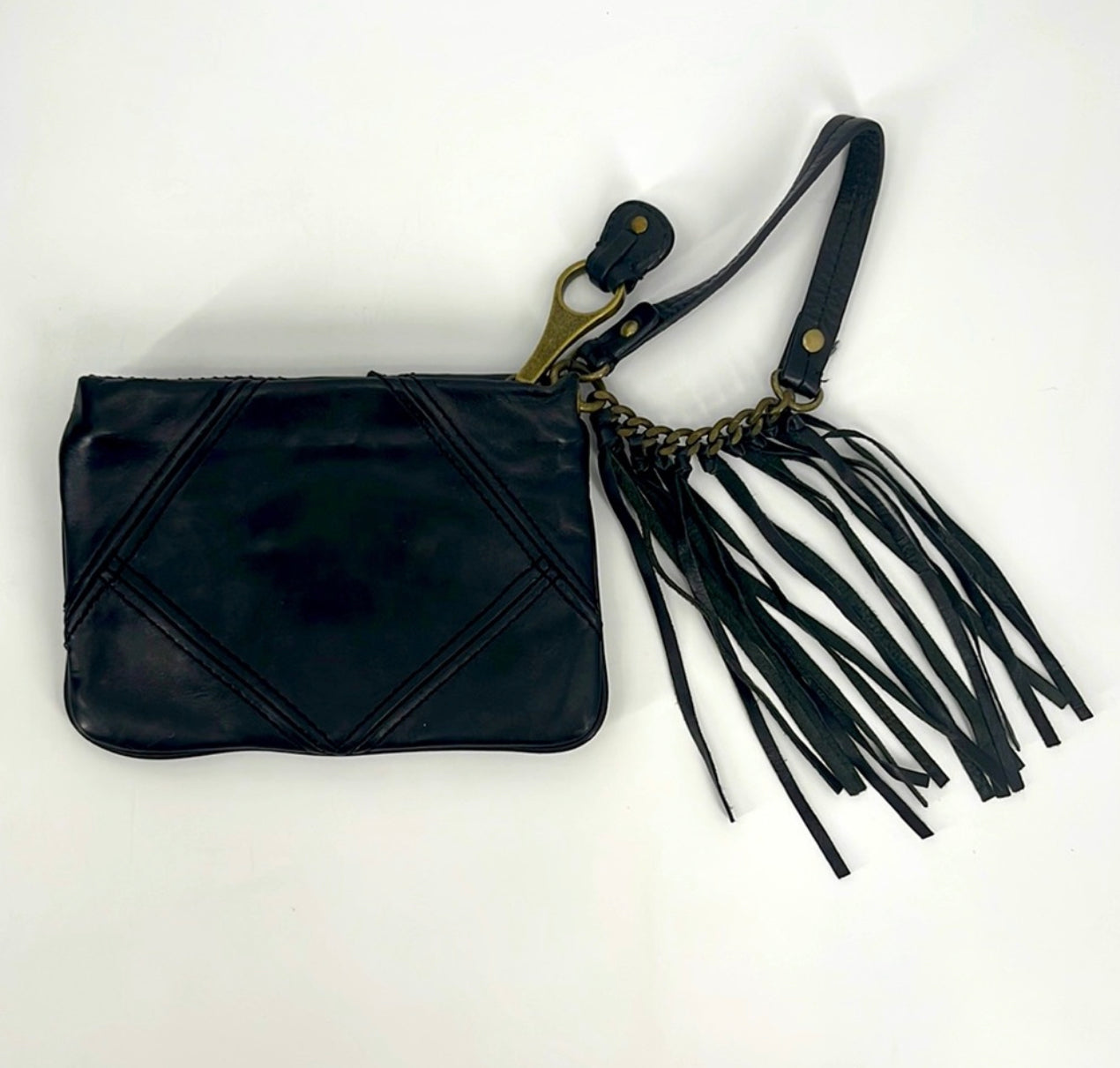 Vintage Juicy Couture Leather Wristlet