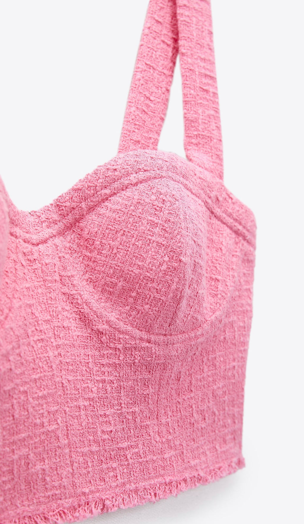 Zara Textured Bustier