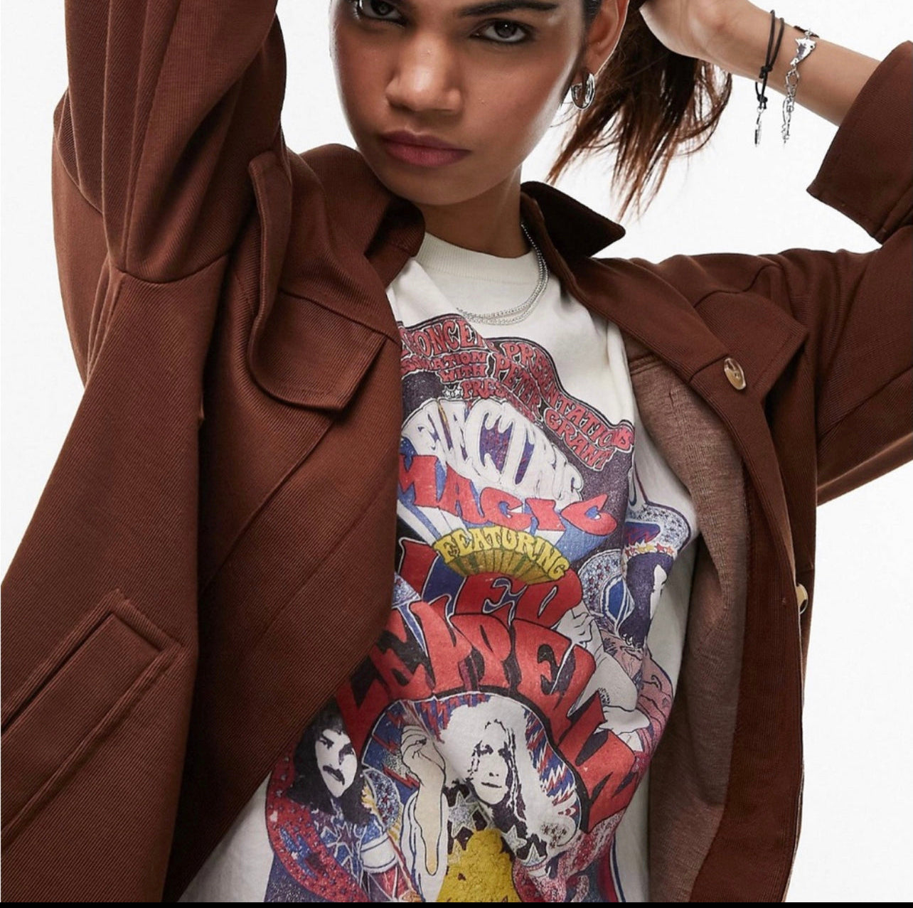 Top Shop Oversized Shacket