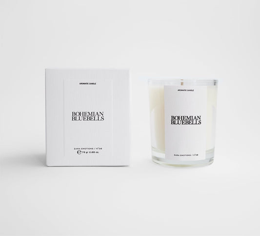 Zara Bohemian Bluebells 75Gm 2.65 oz Candle
