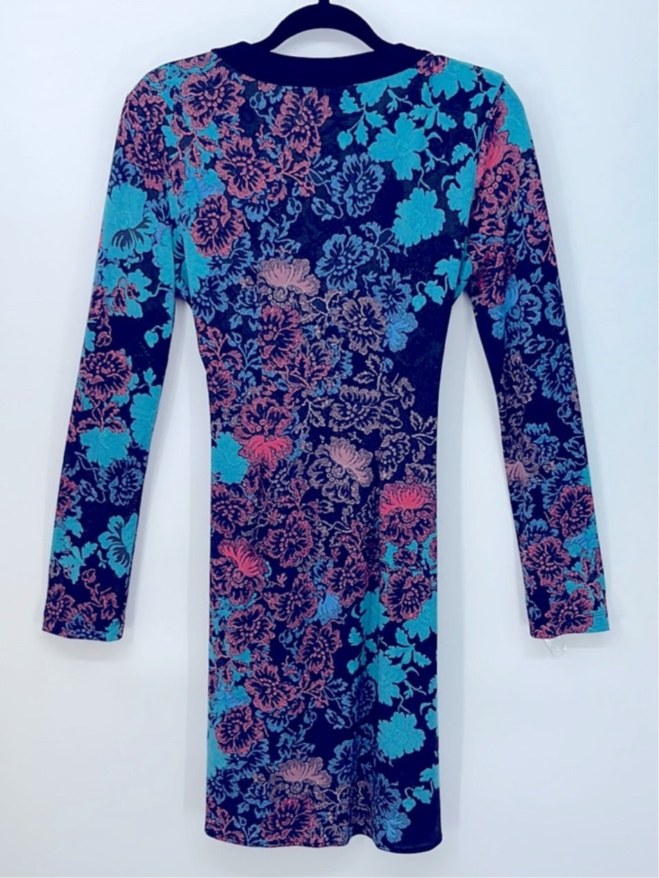 BCBGMazaria Adele Wrap Dress