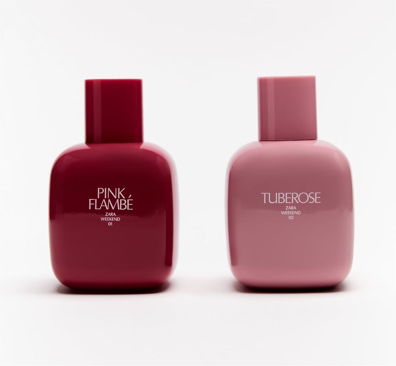 ZARA TUBEROSE EDT 90 ML (3.0 FL. OZ) + ROSE FLAMBÉ EDT 90 ML