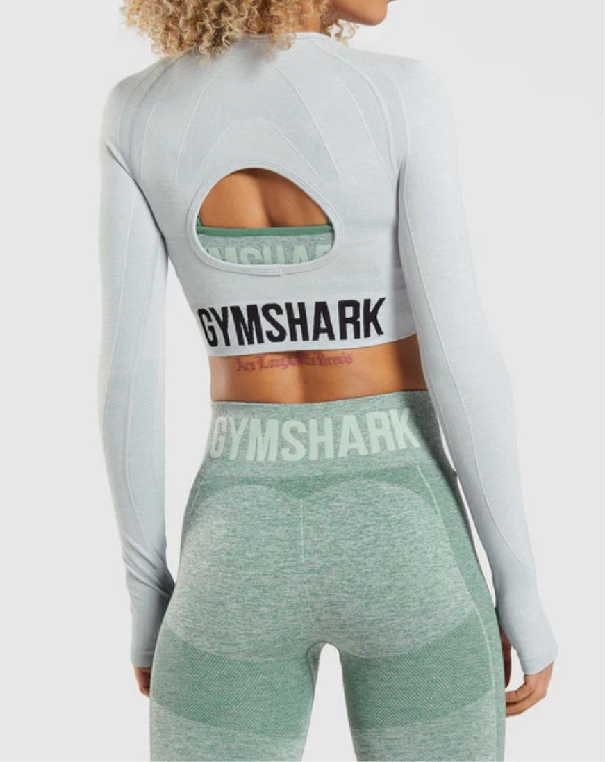 Gymshark Flex Sports Long Sleeve Crop Top
