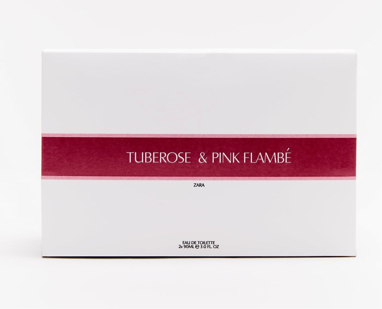 ZARA TUBEROSE EDT 90 ML (3.0 FL. OZ) + ROSE FLAMBÉ EDT 90 ML