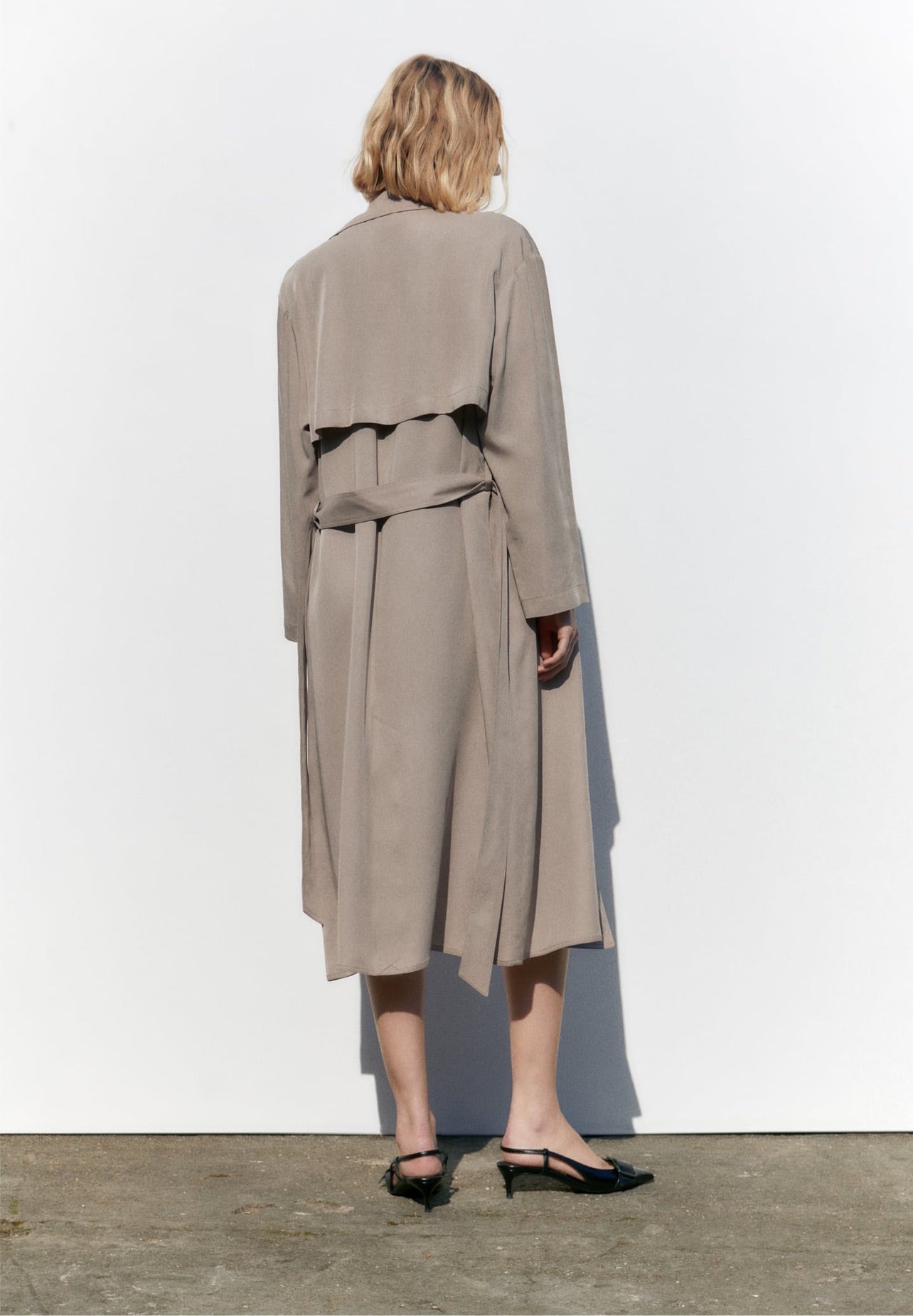 ZARA Trench fluide