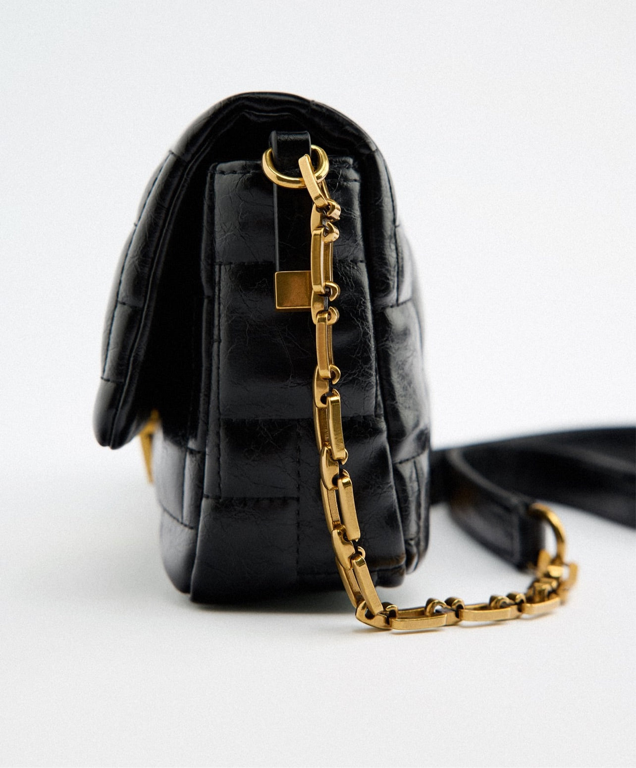 Zara Quilted Shoulder Bag