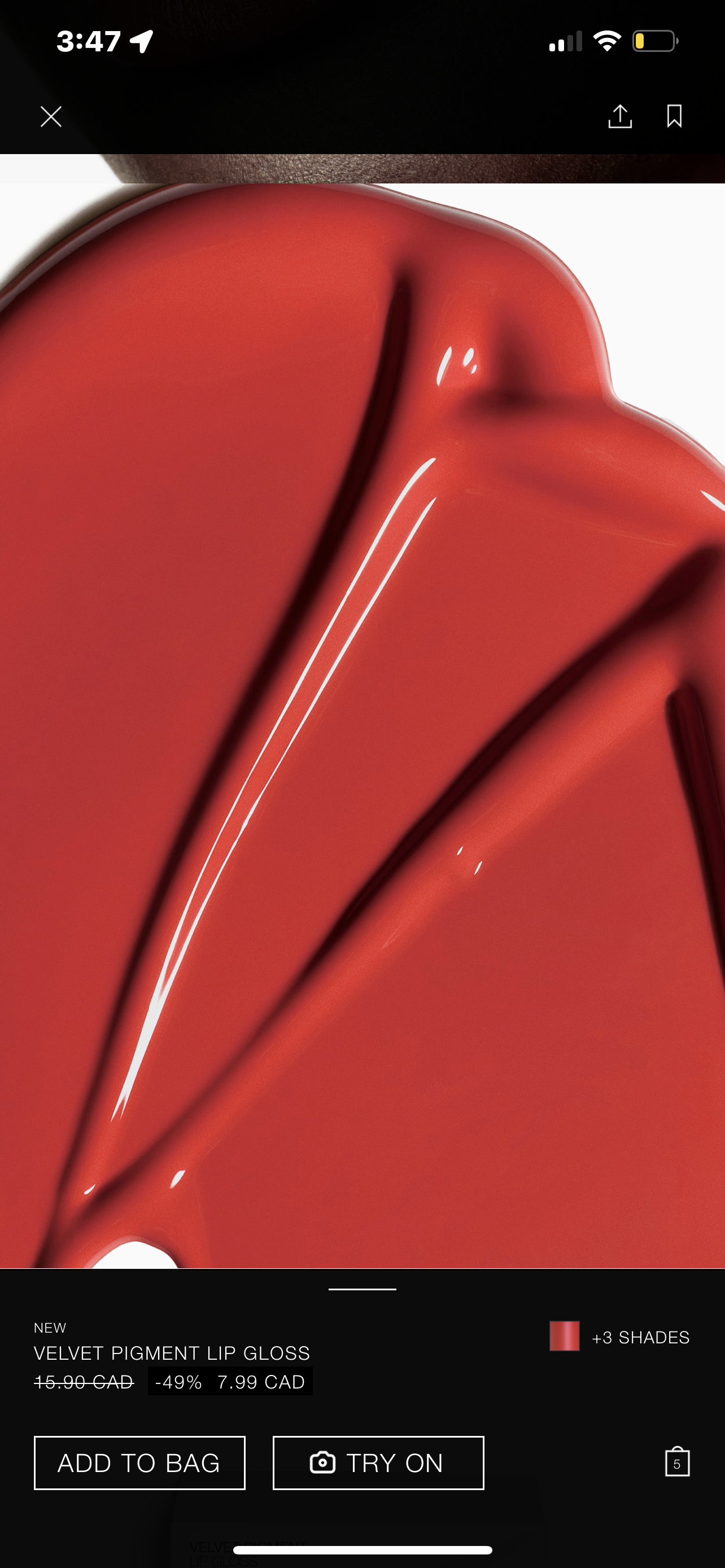 Gloss à lèvres pigmenté Zara