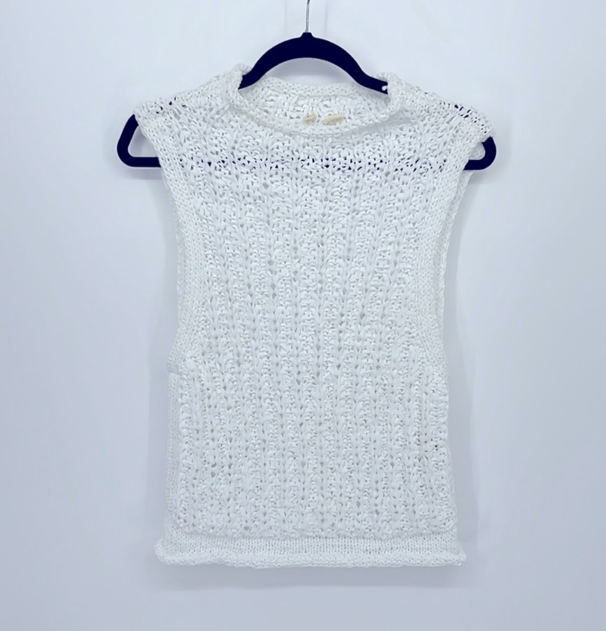 Anthropologie Moth Woven Knit Top