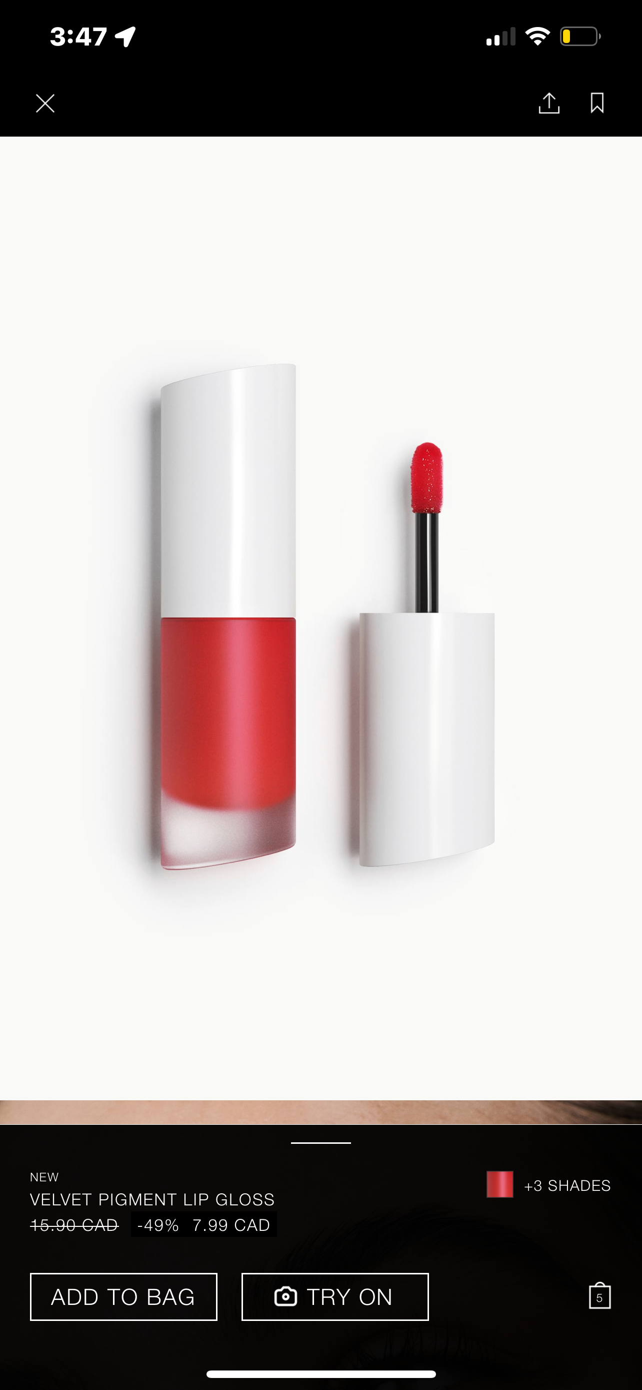 Gloss à lèvres pigmenté Zara