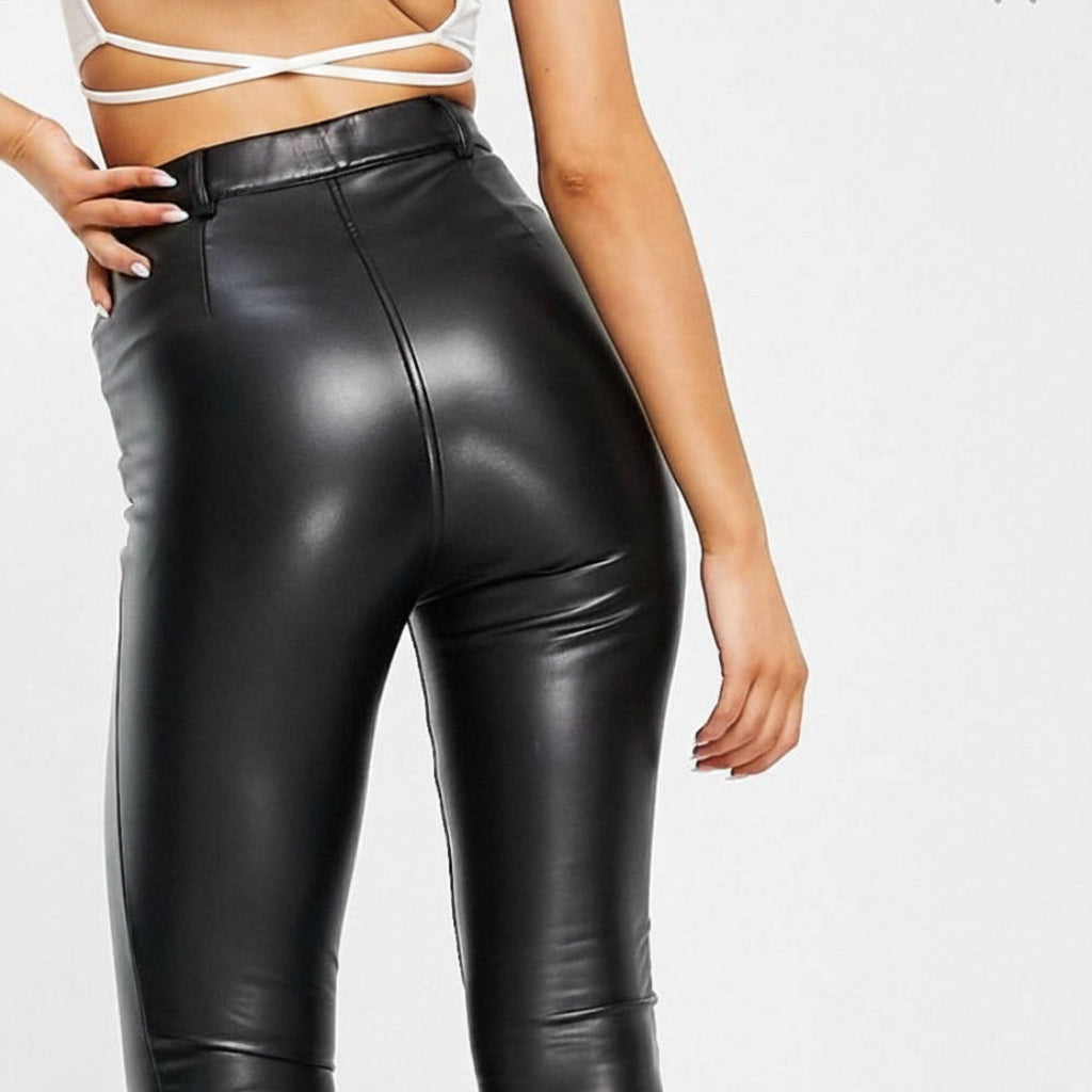 Miss Selfridge Faux Leather Leggings