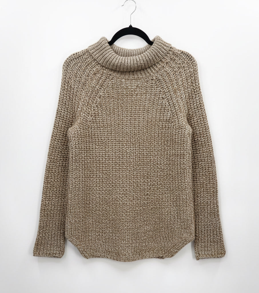 PINK MARTINI Chunky Knit Wool Blend Sweater