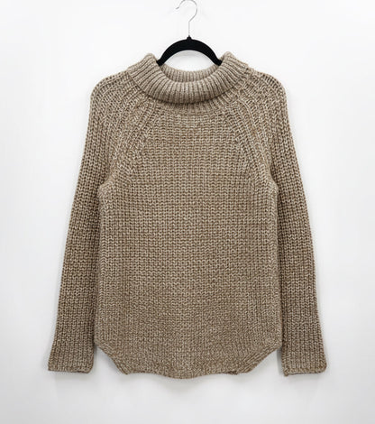 PINK MARTINI Chunky Knit Wool Blend Sweater