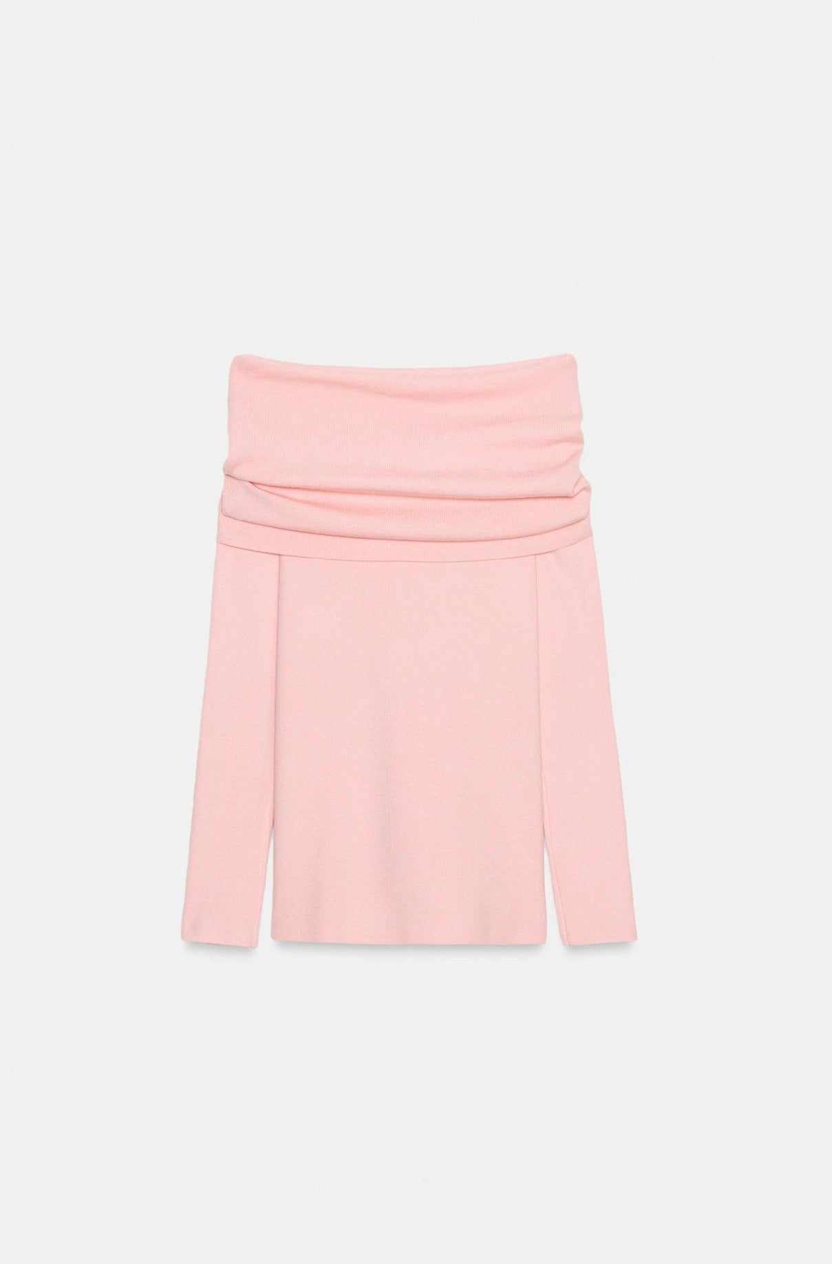 ZARA Off Shoulder Knit Sweater