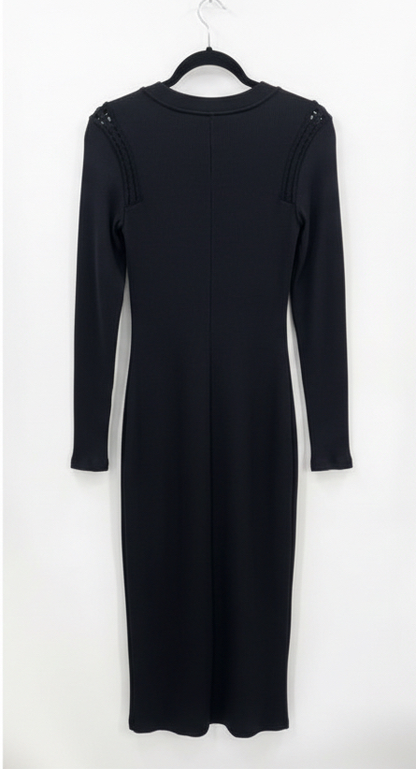 YOUNG FABULOUS & BROKE Ribbed Midi Dress