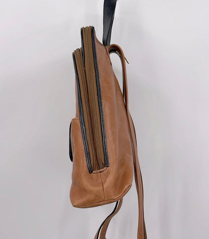 Vintage OPALE Caramel
Brown Leather Backpack