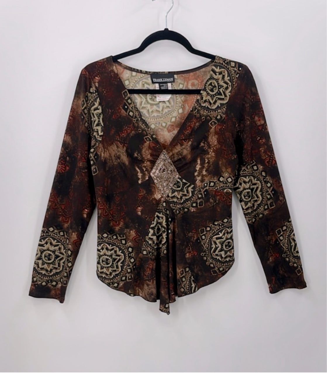 FRANK LYMAN Embellished Top