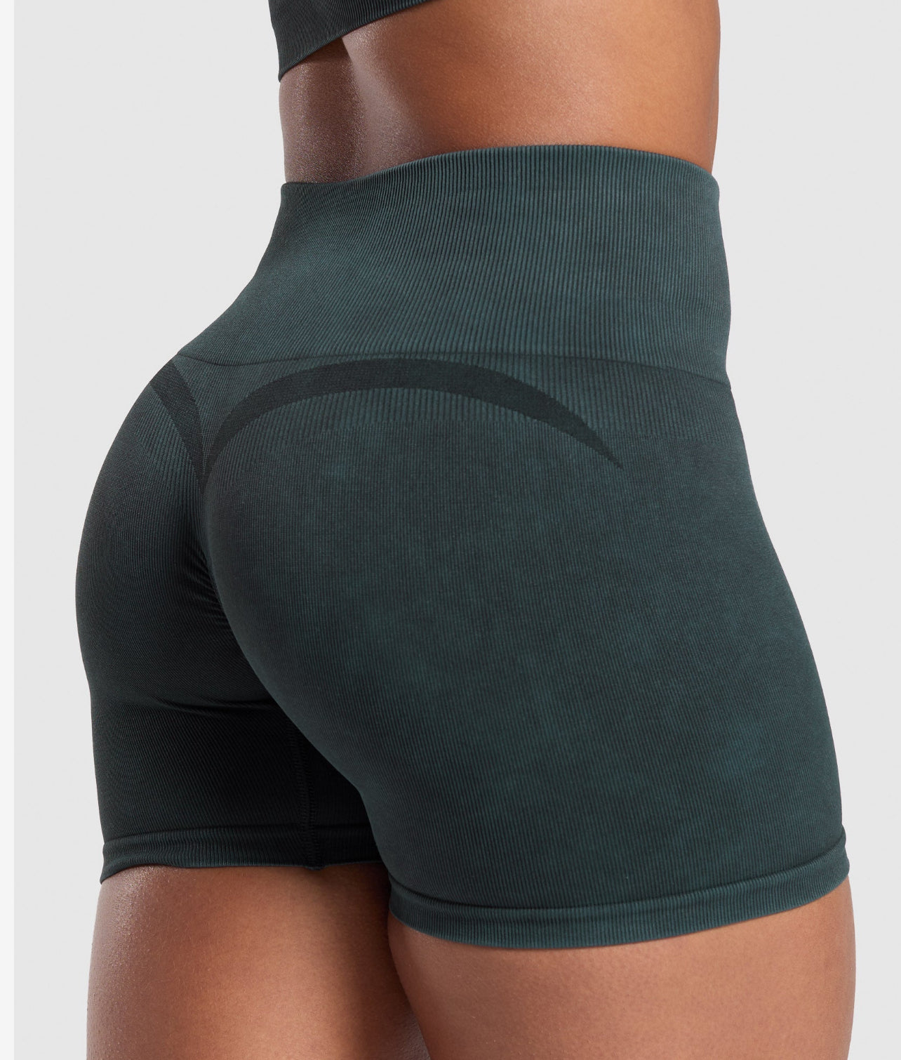 GYMSHARK Gains Seamless Washed Shorts