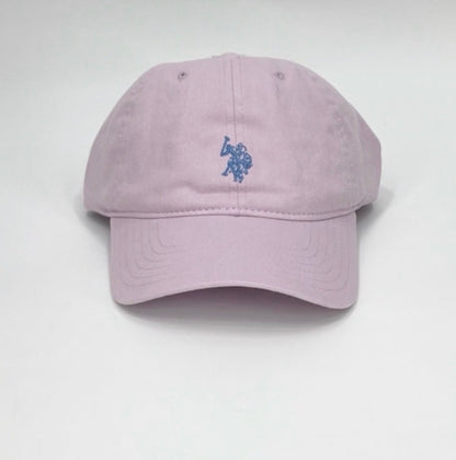 U.S. POLO ASSN. Lilac Cap with Logo Print