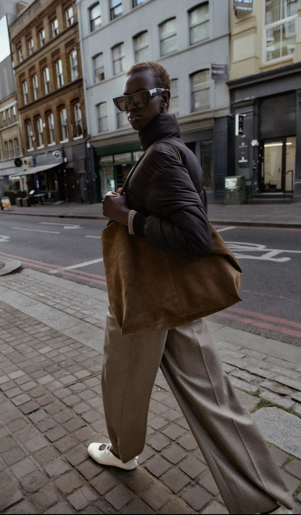 ZARA Combination Cropped Padded Jacket