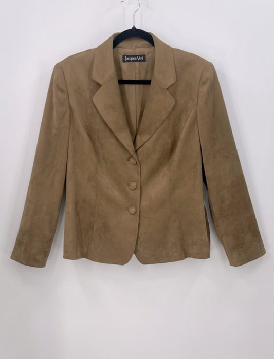 JACQUES VERT Faux Suede Blazer
