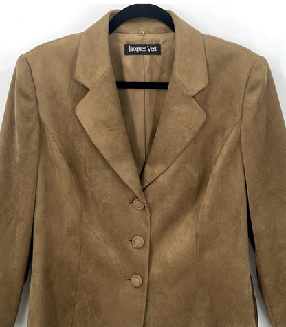 JACQUES VERT Faux Suede Blazer