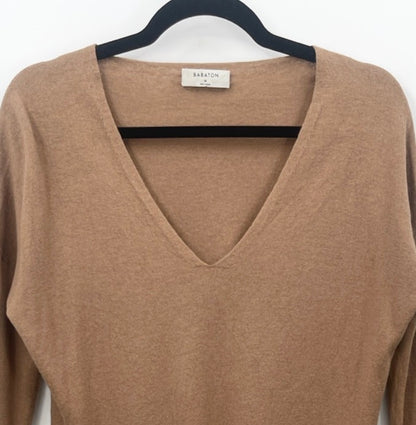 BABATON Erin Wool Blend V-neck Sweater