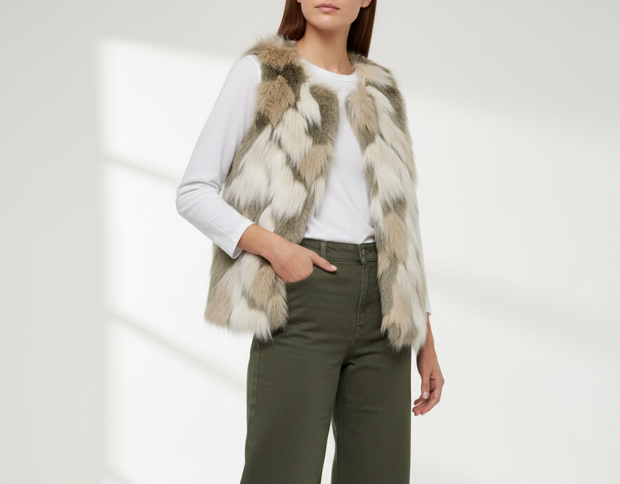 Forever 21 Faux Fur Vest