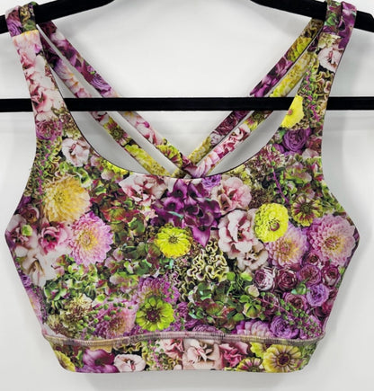 LULULEMON Rare Energy Bra Nulux /Inflorescent Multi