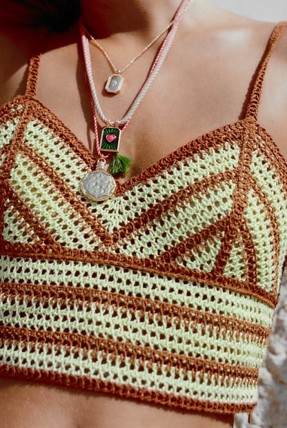 ZARA Crochet Crop Top
