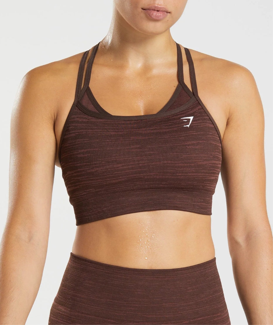 Gymshark Adapt Marl Seamless Sports Bra
