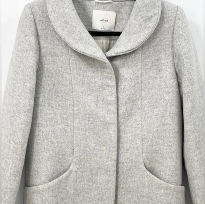 Aritzia WILFRED Cocoon Wool Coat