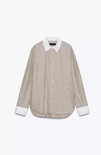 ZARA ZW COLLECTION Striped Shirt
