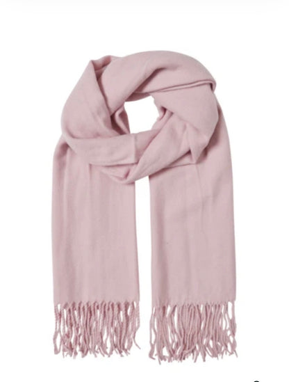 ICHI Lightweight Fringe Scarf