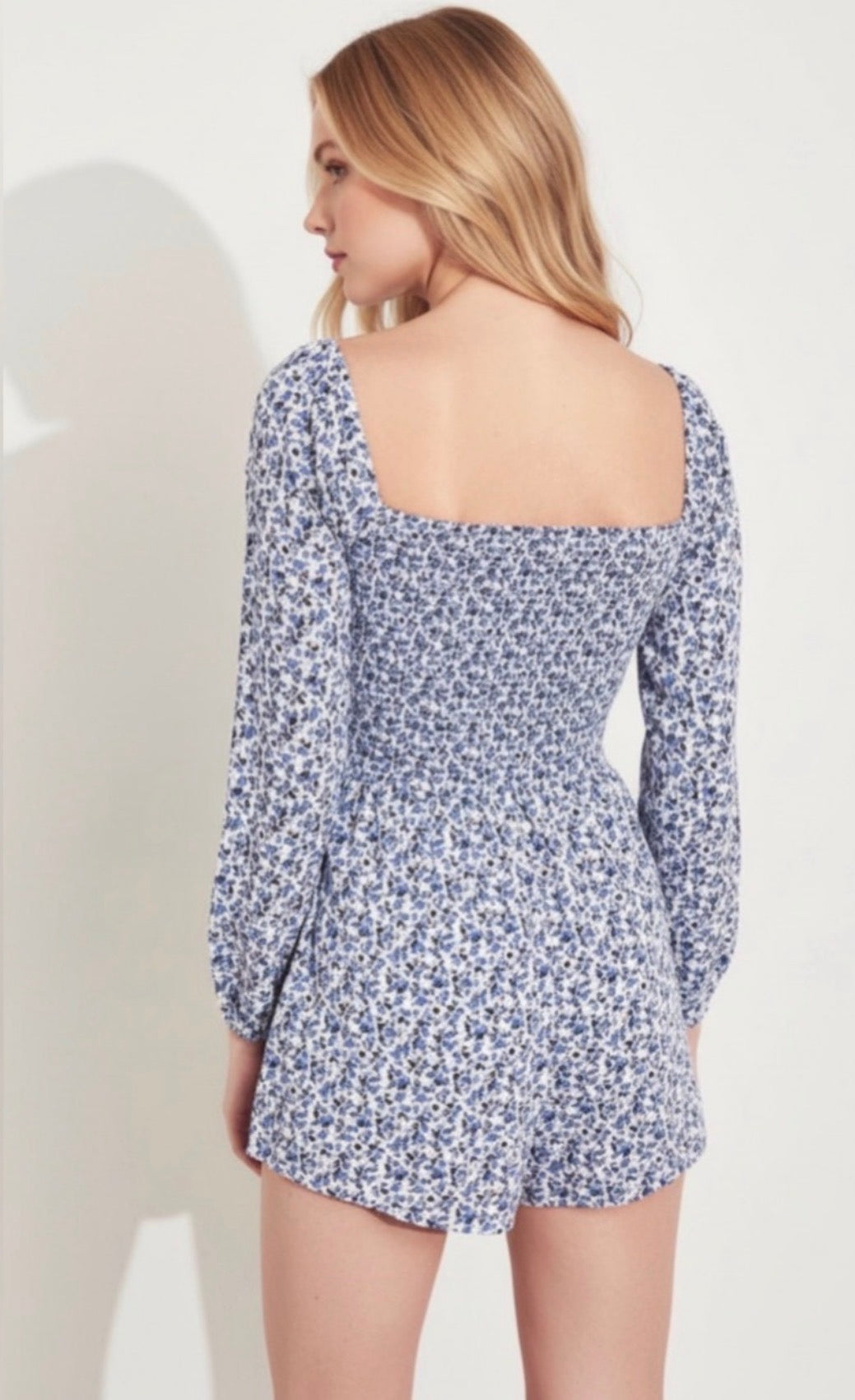 HOLLISTER Smocked Romper