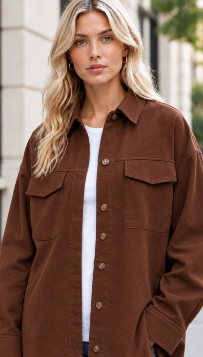 Top Shop - Veste surdimensionnée