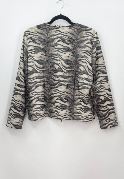 JOSEPH RIBKOFF Animal Print Jacket
