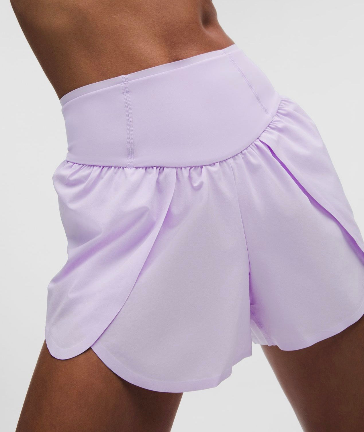 Lululemon Go Further Super-High-Rise Split Short 3"