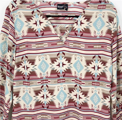 CRUEL DENIM Southwest
Print Blouse