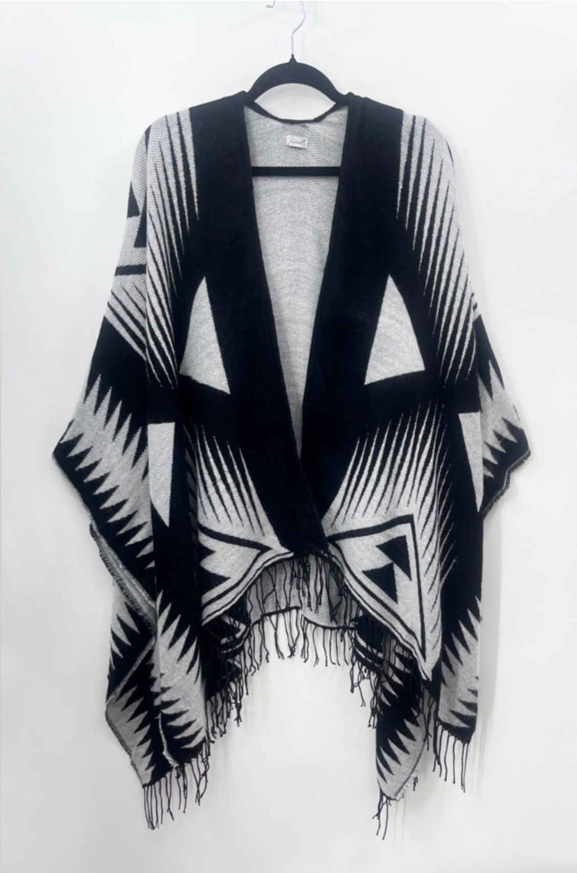 KISMET Aztec Fringe Poncho