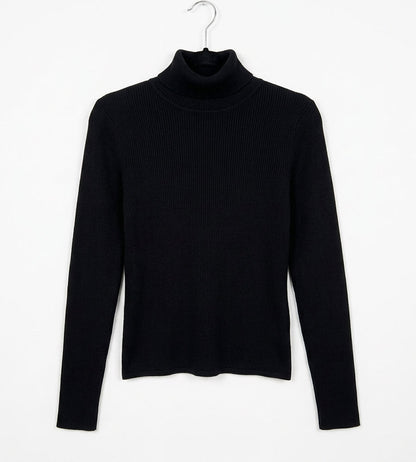 TRIBAL Turtleneck Ribbed Knit
Sweater