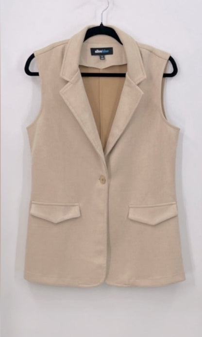 ALICE BLUE Faux Suede Vest